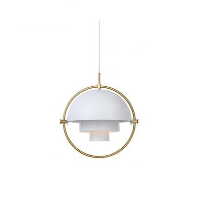 Modern Rotating Art Chandelier, Luxury Gold-Colored Silver Black White for Dining & Bar