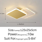 LED Ceiling Lights: Modern Minimalist for Bedroom Living Room Kitchen Study Warm Home