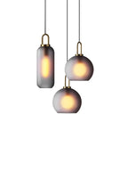 Glass Staircase Chandelier: Luxury LED Large Chandelier for Living & Dining Room