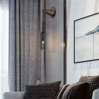 Crystal Wall Lamp: Luxury Copper Bedside & Living Room Light Fixtures