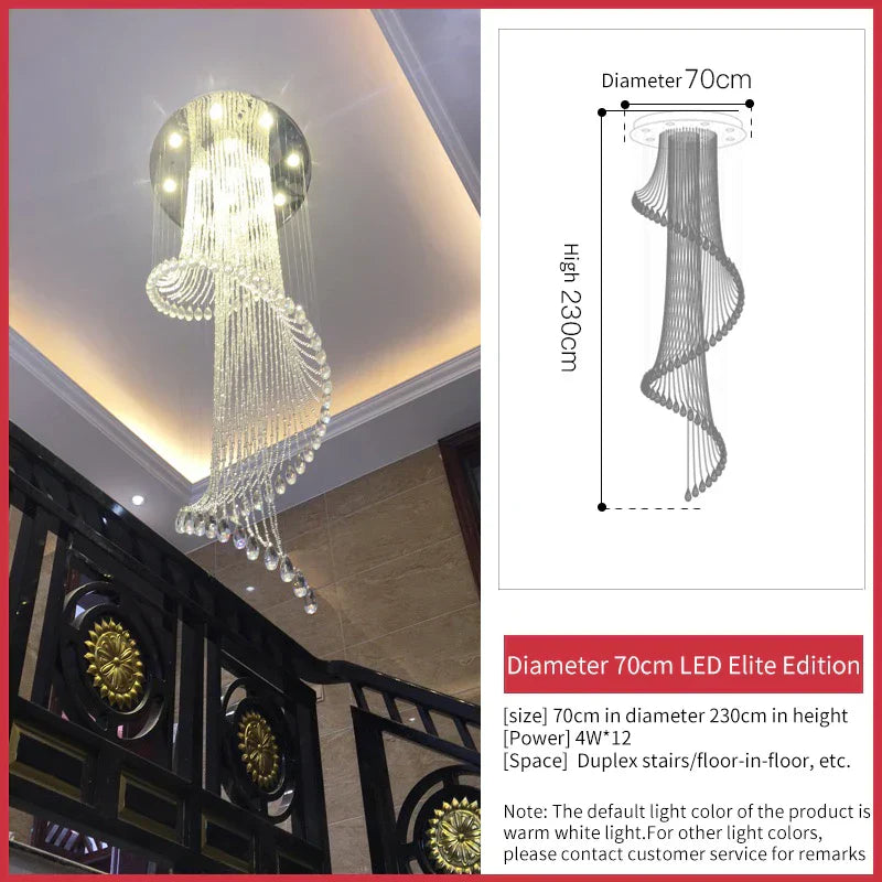 Rotating Villa Hollow Pendant Light