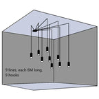 LED Black Vintage Wall Lamp for Modern Living Room and Kitchen