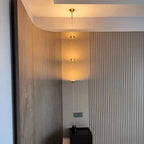 Modern Minimalist LED Floor Lamp for Living Room with Wall Mount Fixture