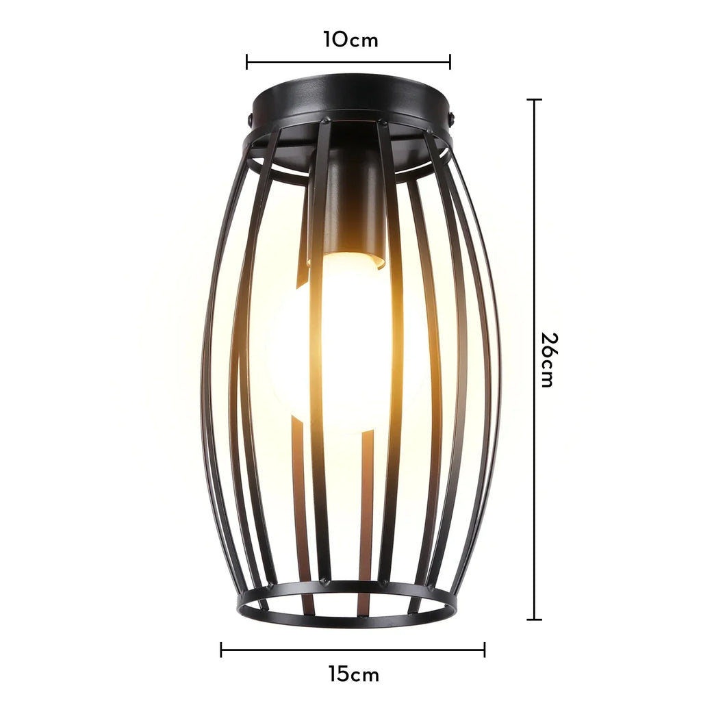 Vintage Industrial Ceiling Light for Home Decor