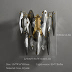 Crystal Chandelier: Elegant Ceiling Hanging Light for Living Room & Dining Table