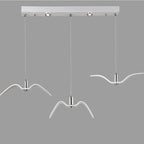 Seagull Pendant Lamp - Resin Silhouette Night Birds Sky Freedom Theme
