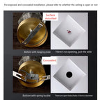 Crystal Entrance Ceiling Lamp: Modern Minimalist LED Balcony Light