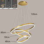 Nordic Home Stair Chandelier Living Room Pendant Light Dining Room Ceiling Light