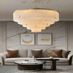 Marble Chandelier: Luxury Living Room Pendant Light Fixture.getOwnProperty