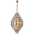 Crystal Pendant Lamp: Nordic Modern Luxury for Villa, Hotel, and Living Room