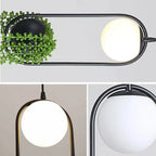 Nordic Plant Pendant Lights for Dining Room Home Decor - LED Hanging Flower Lamp