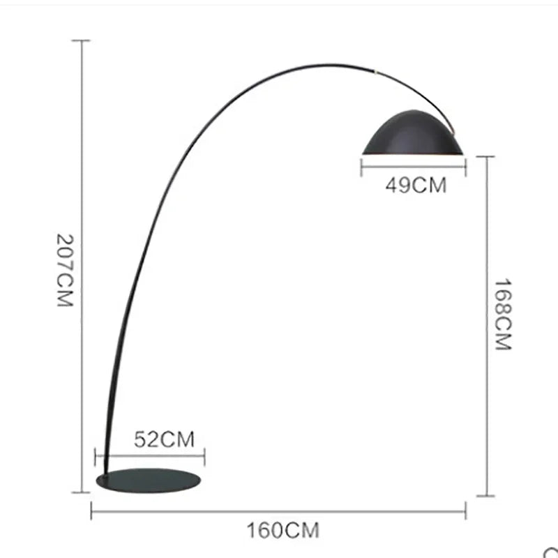 Nordic Floor Lamp for Modern Home Décor and Bedroom Lighting