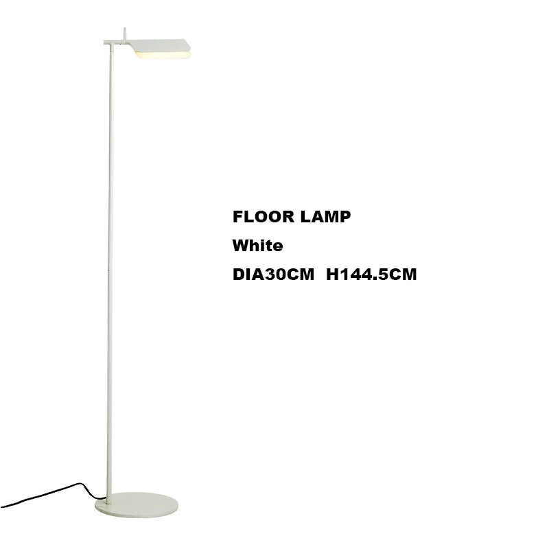 Postmodern Black Floor Lamp: Rustic Italian Design for Hotel & Home Décor
