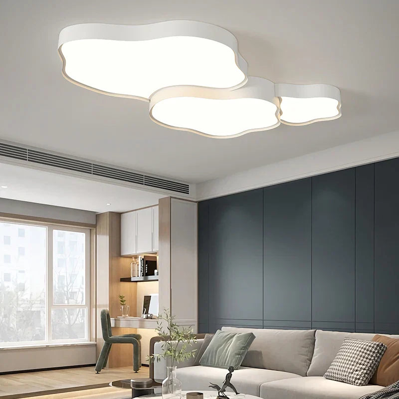 Cloud Ceiling Chandelier: Modern Nordic Living Room Bedroom Dining Lighting Fixtures