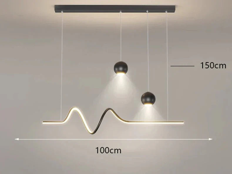 LED Pendant Light Chandeliers for Modern Home Decor and Indoor Lighting