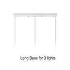 Glass Pendant Chandelier E27 Ceiling Light for Living Dining Kitchen Bedroom