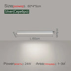 LED Ceiling Light for Aisle Bedroom Living Room - Modern Nordic Design