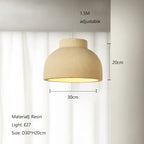 Minimalist Wabi-sabi Nordic LED Pendant Light for Dining Room and Bar