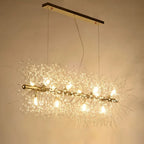 Modern Crystal Dandelion Chandelier Pendant Lamp for Stylish Home Decor