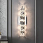Luster Crystal Wall Sconces: Modern Elegant Glass Wall Light Fixtures
