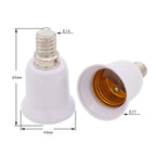 4pcs E14 to E26 E27 Adapter Converter for Chandelier Socket