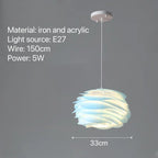 Modern Acrylic Pendant Lights for Home Decor and Restaurant Lighting