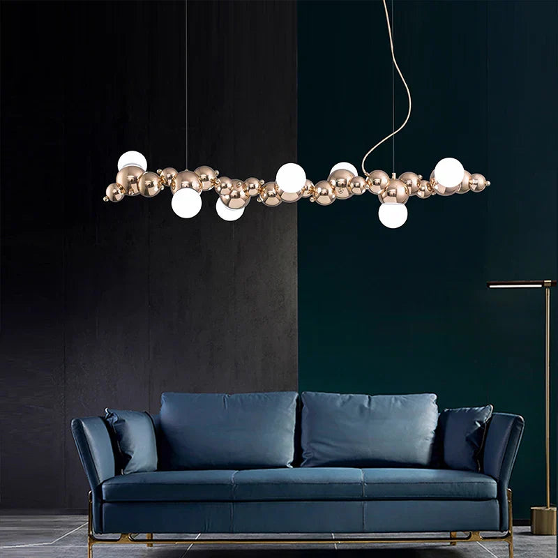 LED Pendant Chandeliers for Modern Living and Dining Rooms