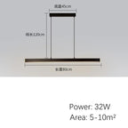 Modern LED Chandelier for Dining Room Indoor Lighting Decor