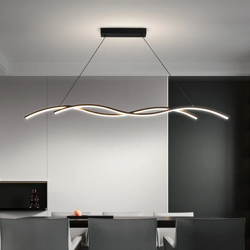 LED Pendant Lights for Home Decor Living, Study, Dining Room - Minimalist Indoor Lighting
