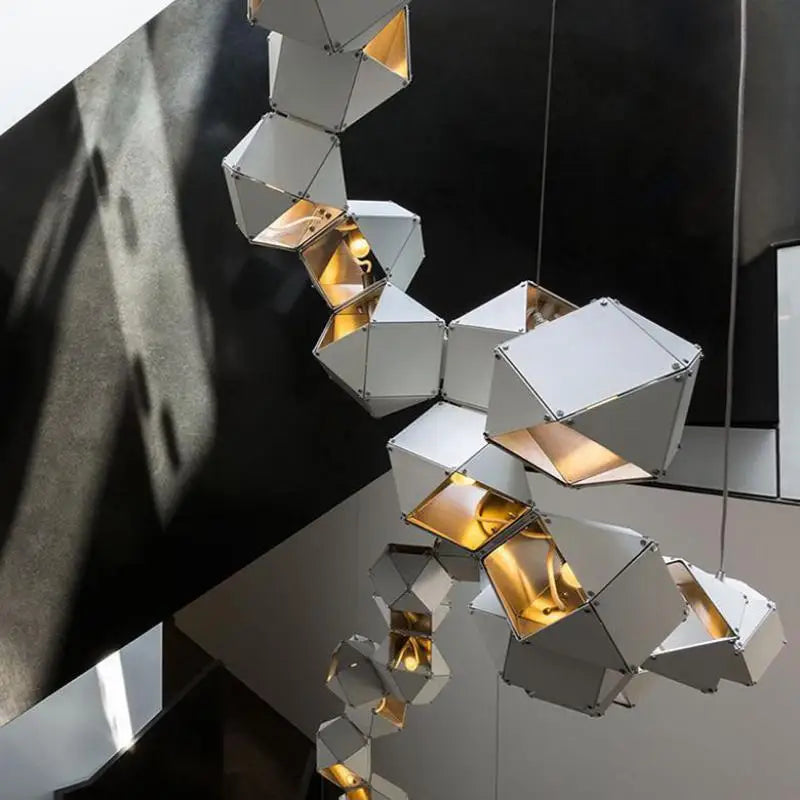 Modern Chandelier: Dining Room LED Pendant Lamp, Home Decor Hanging Light Fixtures