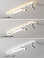 Modern LED Ceiling Lamps with Spotlight for Living Room & Kitchen
