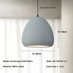 Nordic Dining Room Pendant Lights Wabi Sabi LED Hanging Lamps Fixtures