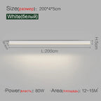 Long Strip LED Ceiling Lights for Balcony, Bedroom, Kitchen, Living Room Decor
