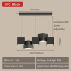 Magic Cube LED Pendant Lights for Dining Room Living Room Fixtures