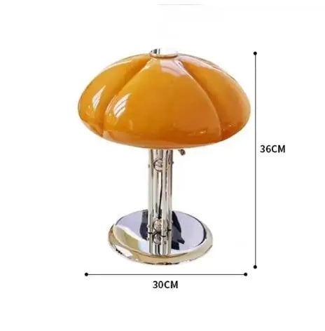 Mushroom Table Lamp: Medieval Bauhaus Design for Living Room, Study, and Decor