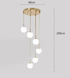 Modern Pendant Light: Indoor LED Chandelier for Dining Room & Home Decor