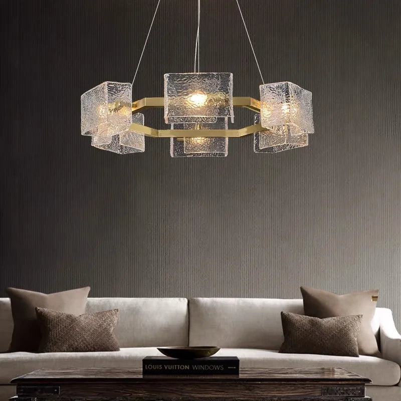 Crystal Chandelier: Modern Luxury Pendant Light for Living Room, Restaurant, and Bar