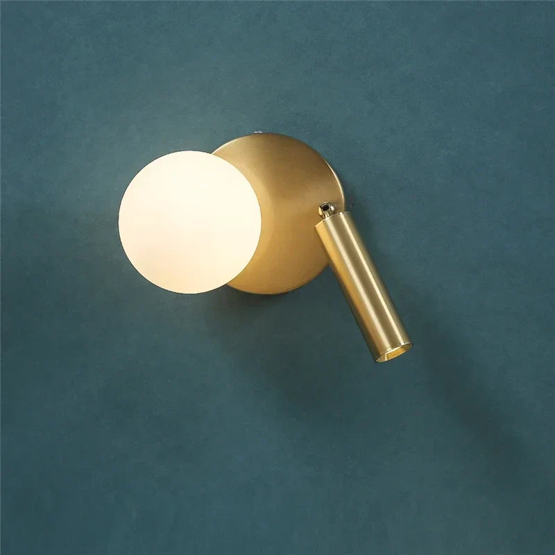 Postmodern LED Wall Lamp for Luxury Living Room, Bathroom, and Bedside Decor