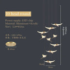 Ocean Dolphin Pendant Chandelier