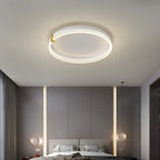 Modern Round Ring LED Ceiling Chandelier for Living Room and Bedroom