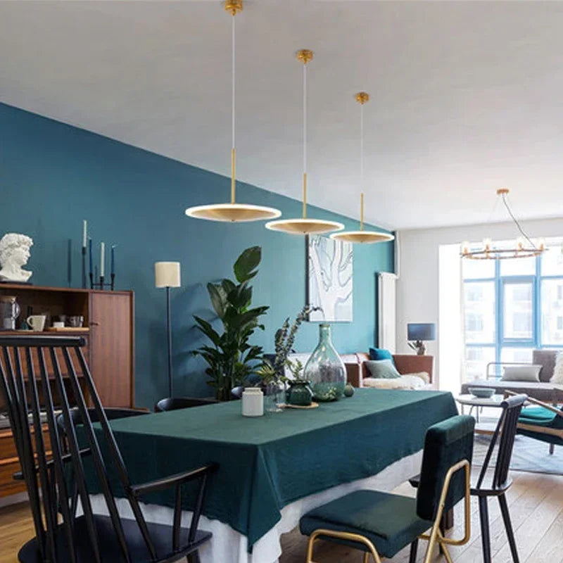 Saucer Design Chandelier Ceiling Lamp for Modern Living Room and Bedroom