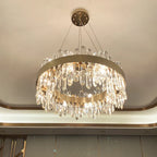 Crystal Chandelier: Post-Modern High-End Luxury for Living Room, Bedroom, and Restaurant