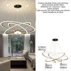 Modern Nordic Indoor LED Starry Sky Ceiling Chandelier