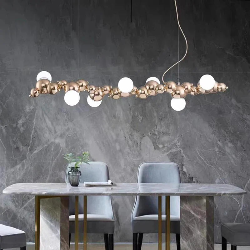 LED Pendant Chandeliers for Modern Living and Dining Rooms