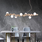 LED Pendant Chandeliers for Modern Living and Dining Rooms