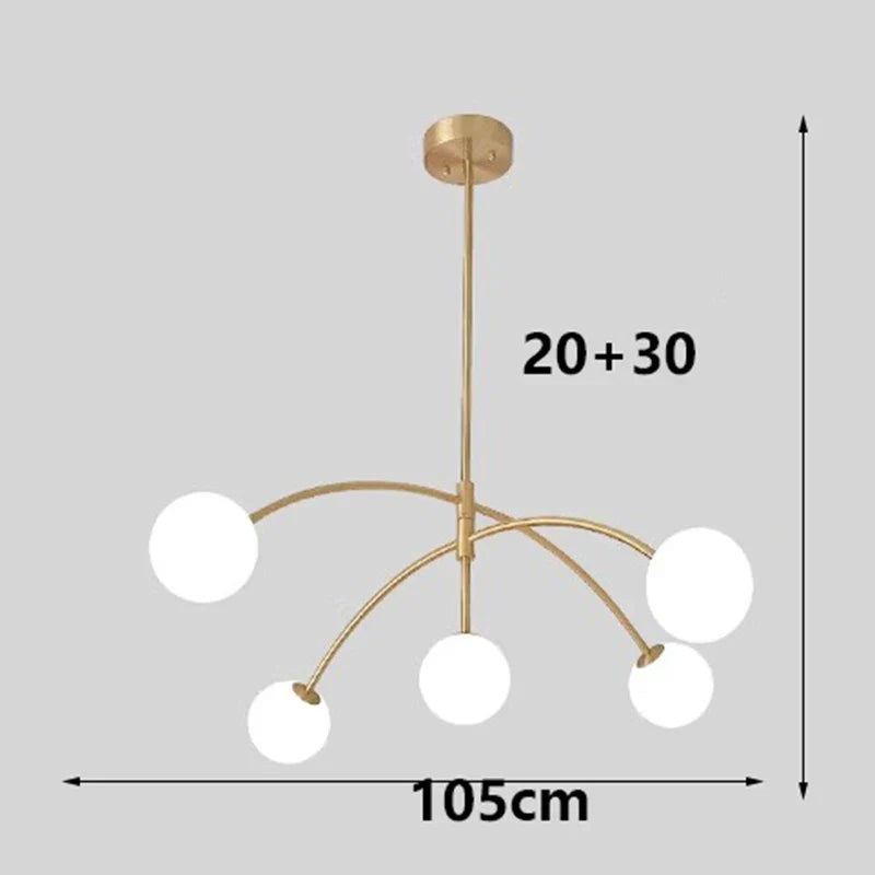 Modern Indoor Pendant Lights Ceiling Chandelier LED Lighting