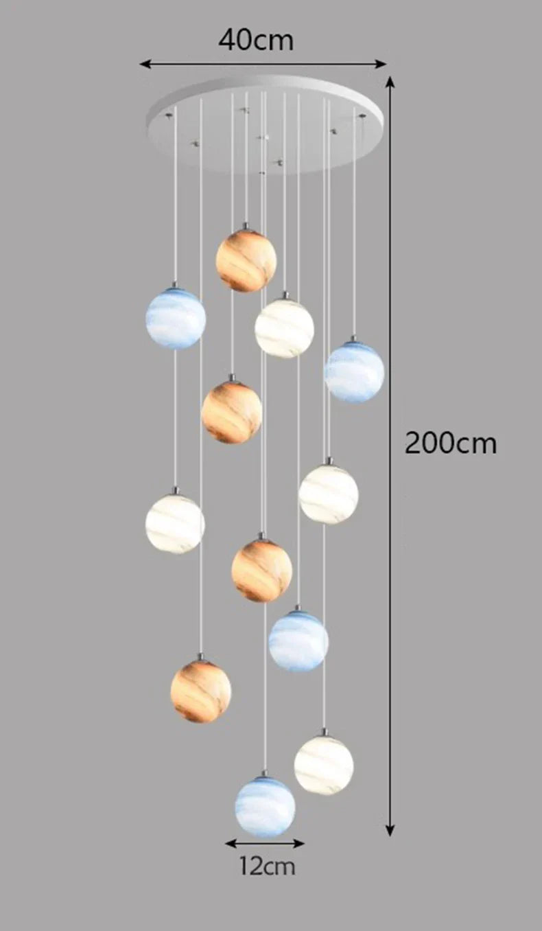 Modern Dine Pendant Lights LED Chandelier Ceiling Lamp Indoor Lighting