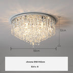 Modern Crystal LED Ceiling Chandelier Lighting Fixture