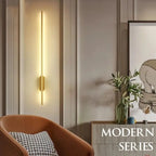 Linear Tube LED Wall Lamp for Modern Interior Decor