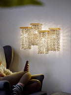 Modern Luxury Crystal Pendant Chandelier for Dining Room and Bar